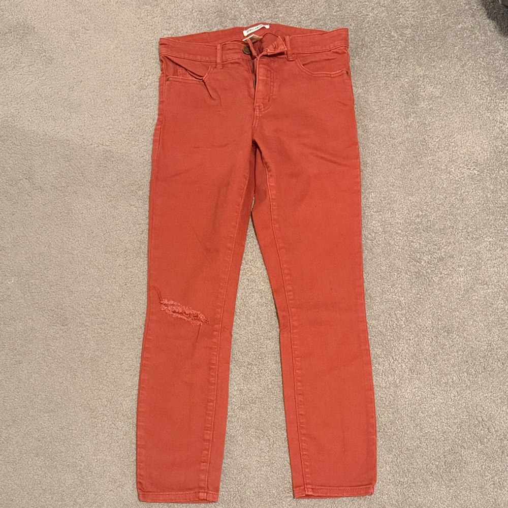 Billabong Women's Burnt Orange Skinny Jeans
